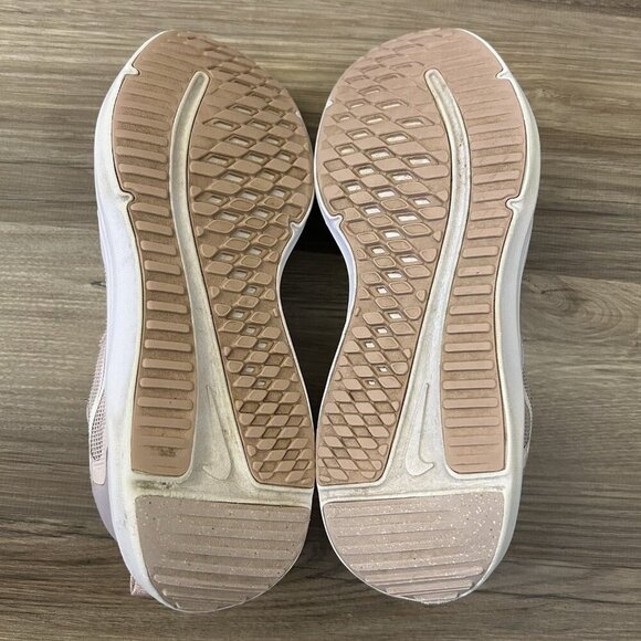 Nike Women's Downshifter 12 Sneakers Size 6.5 Barely Rose White Running Shoe GUC - Picture 12 of 12